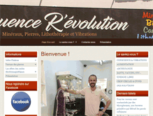 Tablet Screenshot of frequence-revolution.com